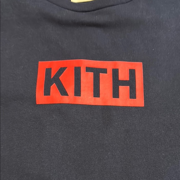 Kith box logo Navy T-Shirt - Picture 3 of 3
